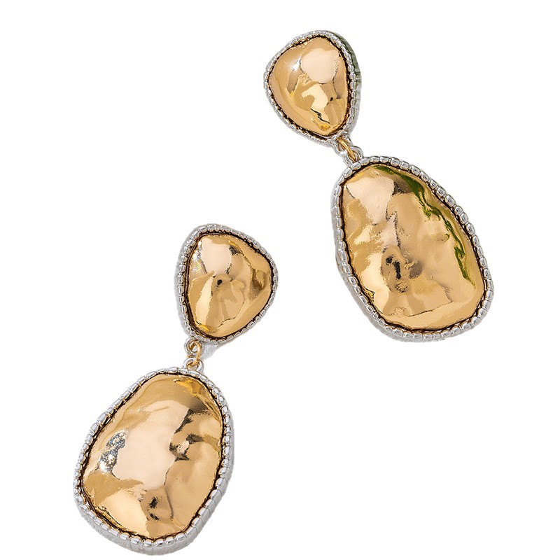 exquisite lace geometric ellipse earrings exquisite lace geometric ellipse earrings